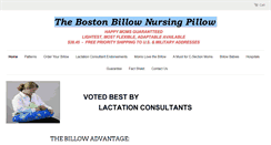 Desktop Screenshot of bostonbillows.com